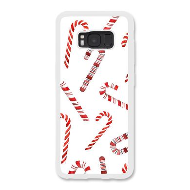 Новогодний чехол «Candy cane» на Samsung S8 арт. 1170