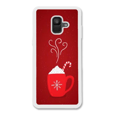 Новорічний чохол «Hot chocolate» на Samsung A6 2018 арт. 1183