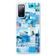 Чохол «Blue collage» на Samsung S20 FE арт. 2420