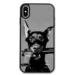 Чохол &laquo;Dangerous Doberman&raquo; на iPhone X/Xs арт. 2329