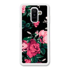 Чохол «Dark flowers» на Samsung А6 Plus 2018 арт. 1237
