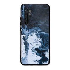 Чехол на Xiaomi MI Note 10 Lite &laquo;Blue texture&raquo; арт. 1338