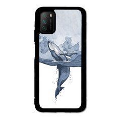 Чохол на Xiaomi Poco M3 &laquo;Whale&raquo; арт. 1064