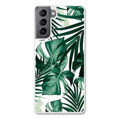Чехол «Green tropical» на Samsung S21 Plus арт. 1340