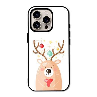 Новогодний чехол &laquo;Deer&raquo; на iPhone 16 Pro Max арт. 1174