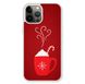 Новорічний чохол «Hot chocolate» на iPhone 12|12 Pro арт. 1183