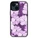 Чохол «Purple flowers» на iPhone 13 арт.2228