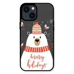 Новорічний чохол &laquo;Happy Holidays&raquo; на iPhone 15 Plus арт. 1897