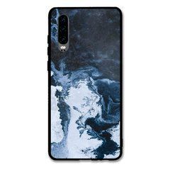 Чехол &laquo;Blue texture&raquo; на Huawei P30 арт. 1338