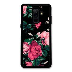 Чохол &laquo;Dark flowers&raquo; на Samsung A6 Plus 2018 арт. 1237