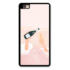 Чохол «Time for champagne» на Huawei P8 Lite арт. 2191