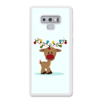 Новорічний чохол «Deer with garland» на Samsung Note 9 арт. 1216