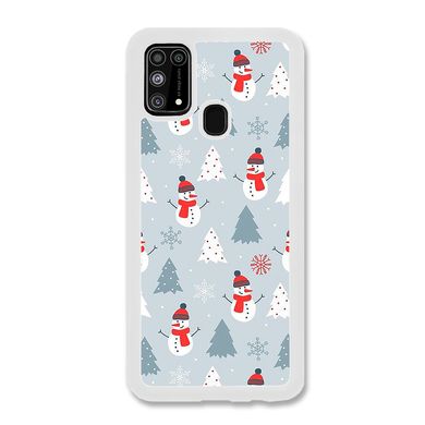 Новогодний чехол «Snowmen» на Samsung M31 арт. 1171