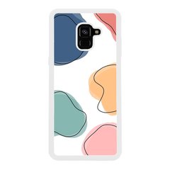 Чохол «Colored blots» на Samsung А8 Plus 2018 арт. 2264