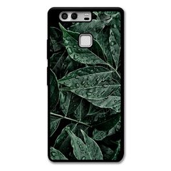 Чехол «Green leaves» на Huawei P9 арт. 1322