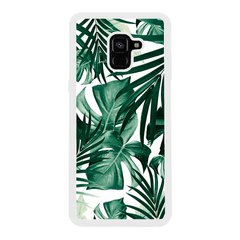 Чехол «Green tropical» на Samsung А8 Plus 2018 арт. 1340