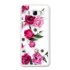 Чехол «Pink flowers» на Samsung J7 2016 арт. 944