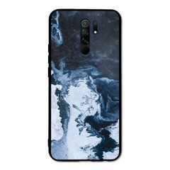 Чехол на Xiaomi Redmi 9 &laquo;Blue texture&raquo; арт. 1338