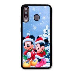 Новогодний чехол &laquo;Mickey Mouse and Minnie Mouse&raquo; на Samsung A40s арт. 1906