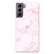 Чохол &laquo;Heart and pink marble&raquo; на Samsung S22 арт. 1471