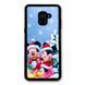 Новогодний чехол &laquo;Mickey Mouse and Minnie Mouse&raquo; на Samsung A8 Plus 2018 арт. 1906