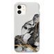Чехол &laquo;Black with gold&raquo; на iPhone 12 mini арт.2252