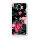 Чехол &laquo;Dark flowers&raquo; на Samsung J4 2018 арт. 1237