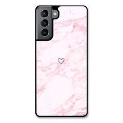 Чехол &laquo;Heart and pink marble&raquo; на Samsung S22 арт. 1471