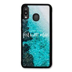 Чехол &laquo;Feel most alive&raquo; на Samsung A40 арт. 2410
