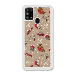 Новорічний чохол «Christmas birds» на Samsung M31 арт. 1172