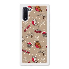 Новорічний чохол «Christmas birds» на Samsung Note 10 арт. 1172