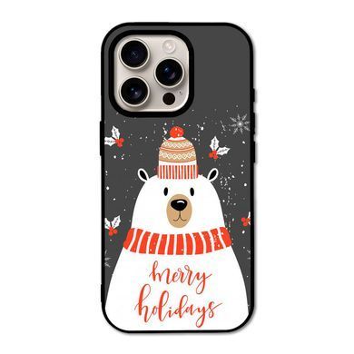 Новогодний чехол &laquo;Happy Holidays&raquo; на iPhone 16 Pro Max арт. 1897