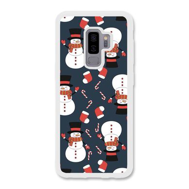 Новогодний чехол «Snowmens» на Samsung S9 Plus арт. 1489