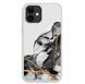 Чехол &laquo;Black with gold&raquo; на iPhone 12 mini арт.2252