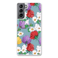 Чохол «Floral mix» на Samsung S21 Plus арт. 2436