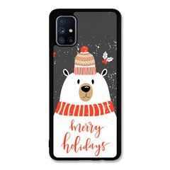 Новогодний чехол &laquo;Happy Holidays&raquo; на Samsung A51 арт. 1897