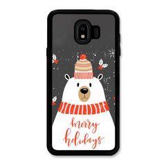 Новогодний чехол &laquo;Happy Holidays&raquo; на Samsung J4 2018 арт. 1897