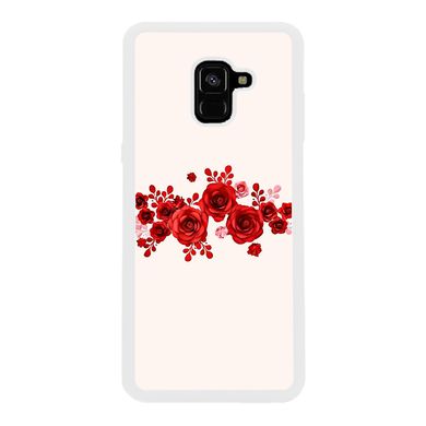 Чехол «Red roses» на Samsung А8 2018 арт. 1717
