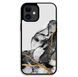 Чехол &laquo;Black with gold&raquo; на iPhone 12 mini арт.2252