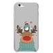 Новогодний чехол «Deer and penguin» на iPhone 5|5s|SE арт. 1485