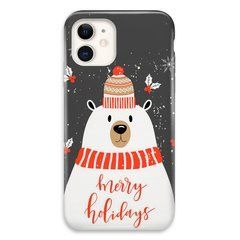 Новогодний чехол &laquo;Happy Holidays&raquo; на iPhone 12 mini арт. 1897