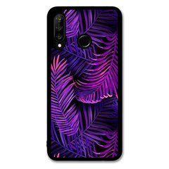 Чохол &laquo;Purple leaves&raquo; на Huawei P30 Lite арт. 1689