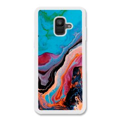 Чохол «Coloured texture» на Samsung А6 2018 арт. 1353