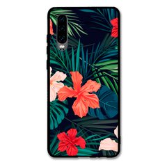Чехол «Tropical flowers» на Huawei P30 арт. 965