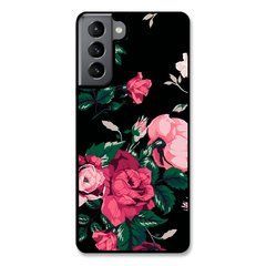 Чохол &laquo;Dark flowers&raquo; на Samsung S22 арт. 1237