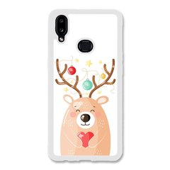 Новорічний чохол «Deer» на Samsung A10s арт. 1174