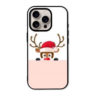Новогодний чехол &laquo;Ku-ku&raquo; на iPhone 16 Pro Max арт. 1492