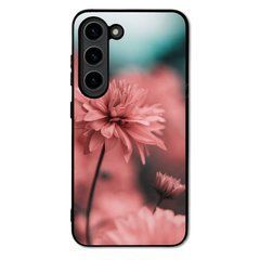 Чехол &laquo;Pink flower&raquo; на Samsung S23 Plus арт. 2405