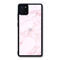 Чехол &laquo;Heart and pink marble&raquo; на Samsung Note 10 Lite арт. 1471