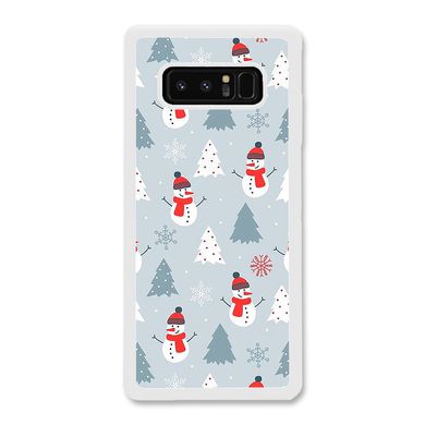 Новорічний чохол «Snowmen» на Samsung Note 8 арт. 1171